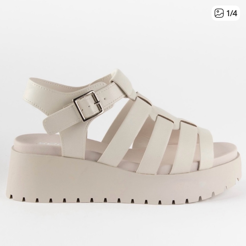 Lug Sole fisherman Sandal Soda Roman Platform